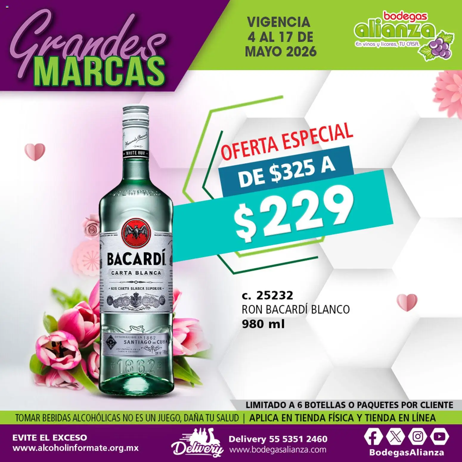 Vista previa las ofertas de la tienda Bodegas Alianza - Bodegas Alianza catálogo Grandes Marcas desde el 04/05/2026 