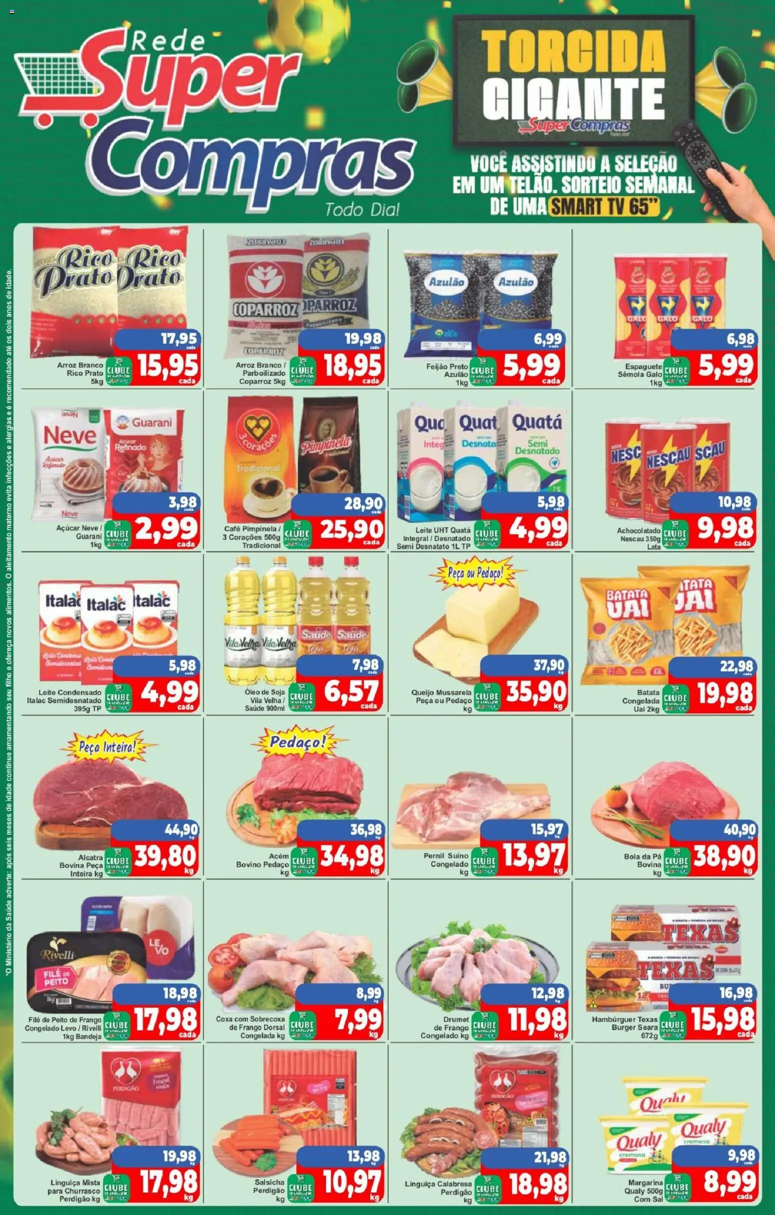 Pré-Visualização do folheto "Rede Super Compras - Ofertas da semana" da loja Rede Super Compras válido a partir de 08/06/2026