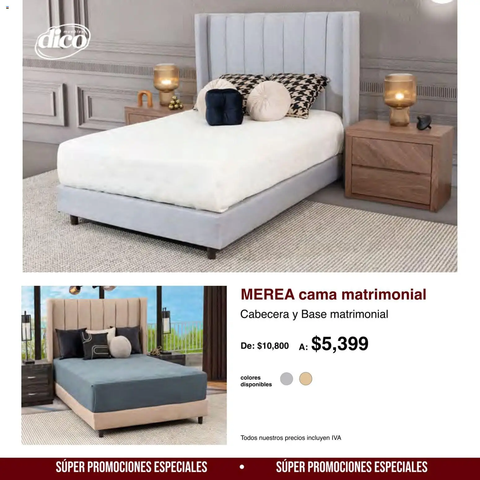 Vista previa las ofertas de la tienda Muebles Dico - Muebles Dico catálogo Medio año, medio precio desde el 01/08/2026 