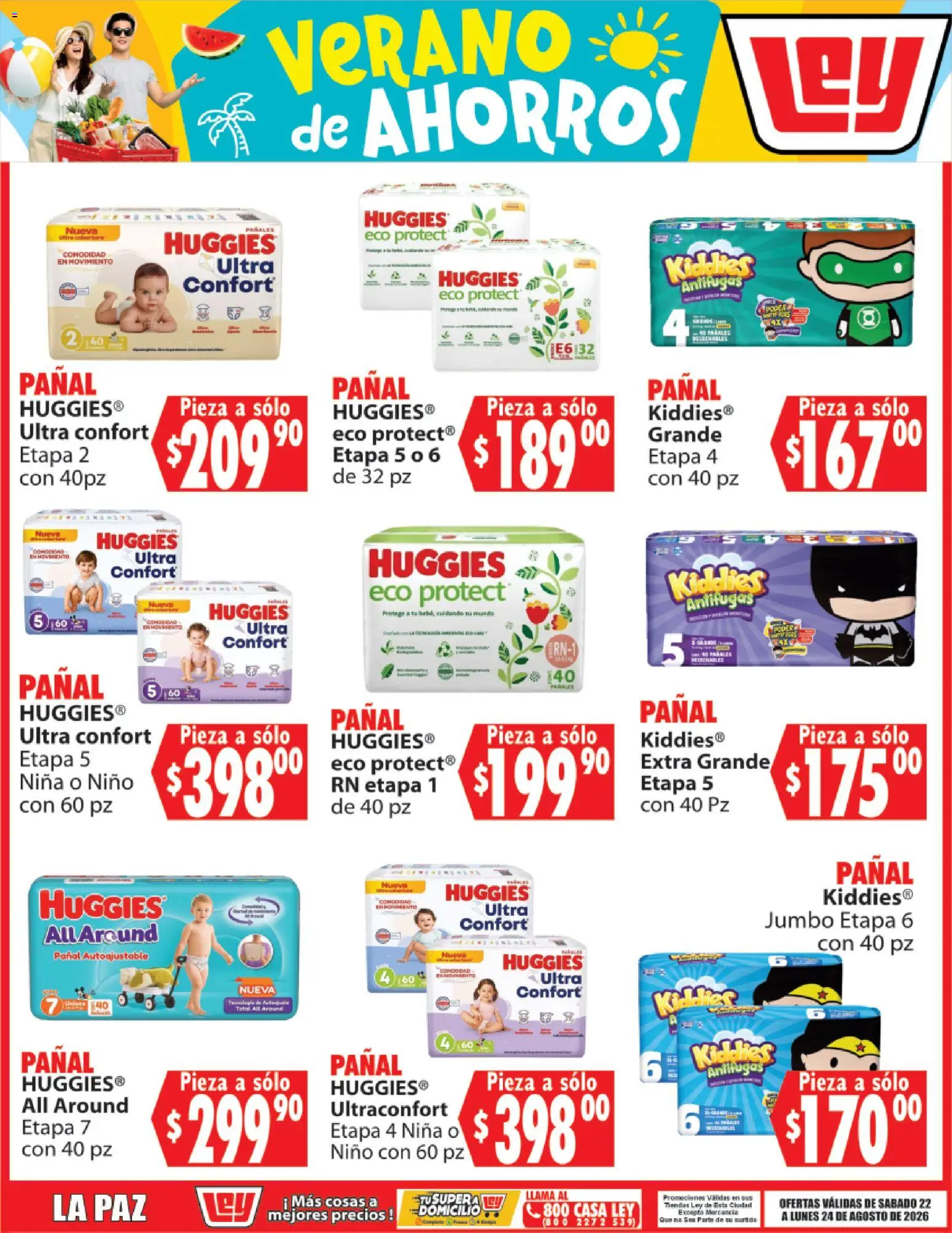 Vista previa las ofertas de la tienda Casa Ley - Casa Ley folleto Verano de ahorros desde el 22/08/2026 