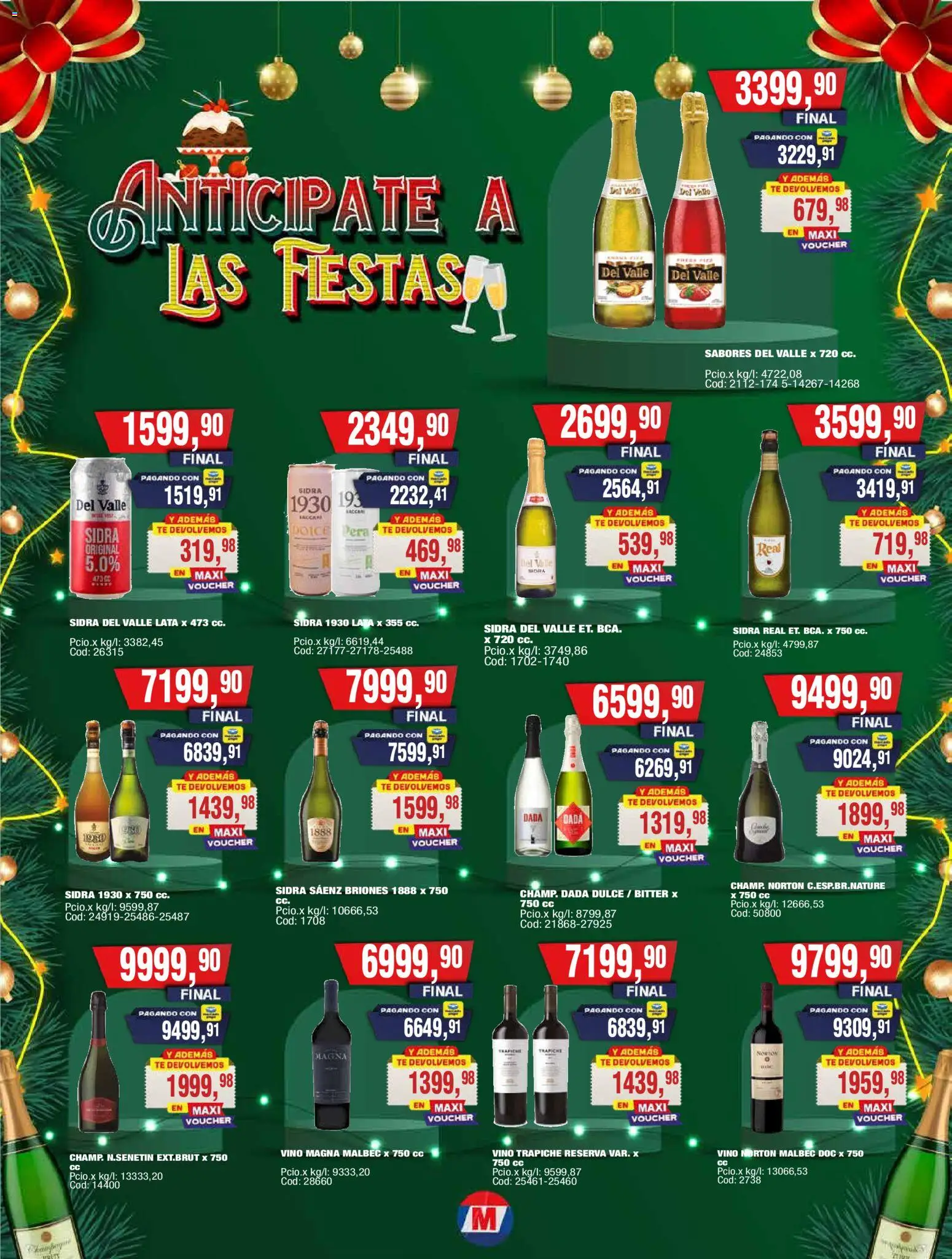 Vista previa del folleto de la tienda Maxiconsumo válido desde el 19/10/2026 