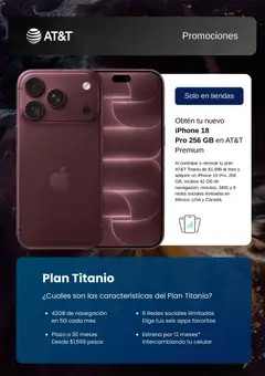 Vista previa las ofertas de la tienda AT&T - AT&T catálogo desde el 27/09/2026 
