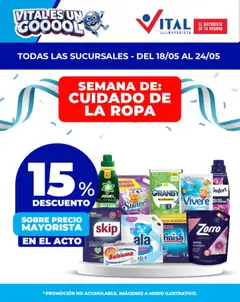 Vista previa del folleto de la tienda Vital válido desde el 18/05/2026 