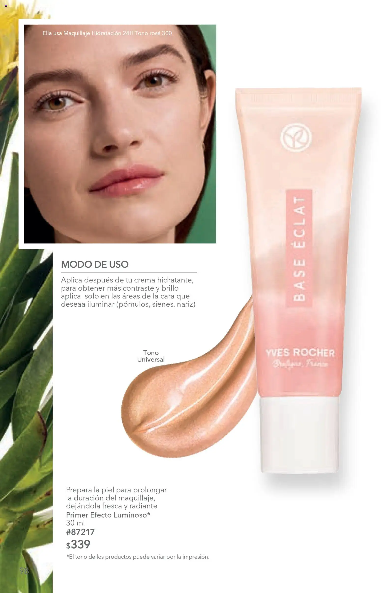Vista previa las ofertas de la tienda Yves Rocher - Campaña 4 2026 desde el 03/03/2026 - Maquillaje, Crema, Brillo, Radiante