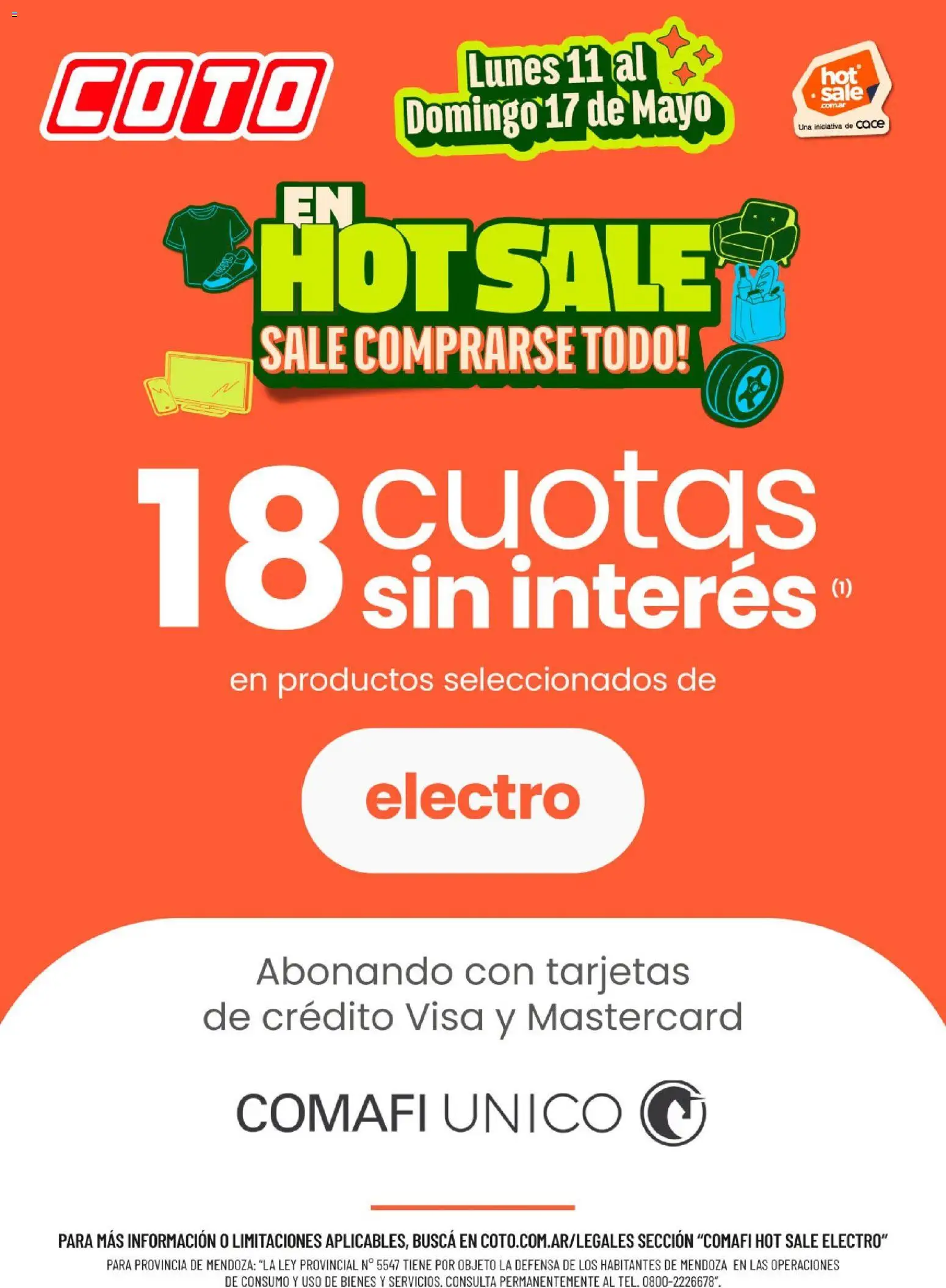 Vista previa del folleto de la tienda Coto válido desde el 11/05/2026 