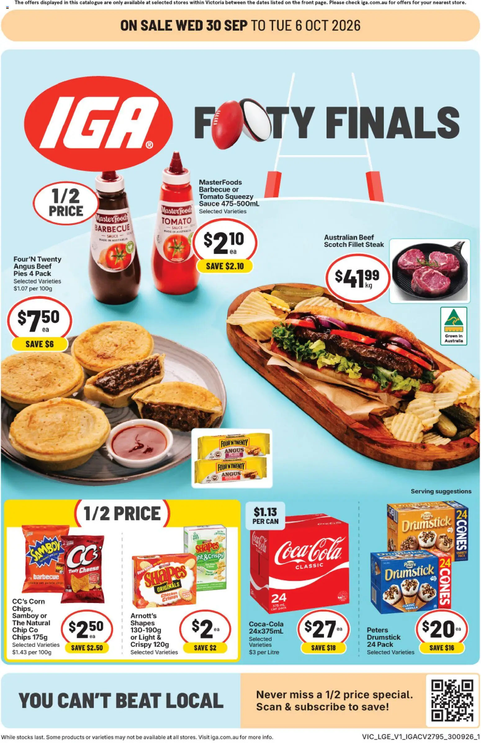Preview of catalogue IGA catalogue from shop IGA valid 30/09/2026