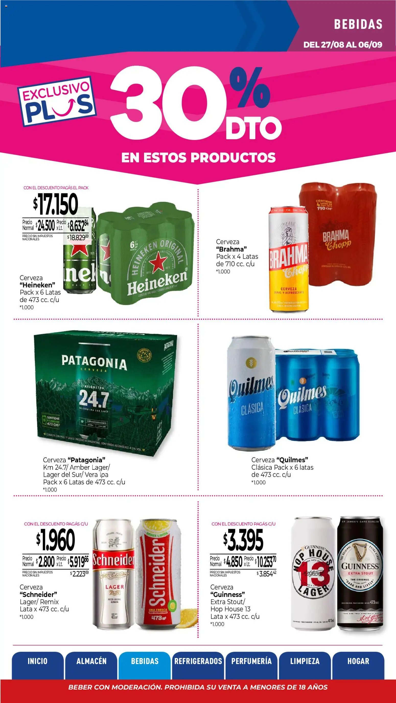 Vista previa del folleto de la tienda La Anonima válido desde el 27/08/2026 