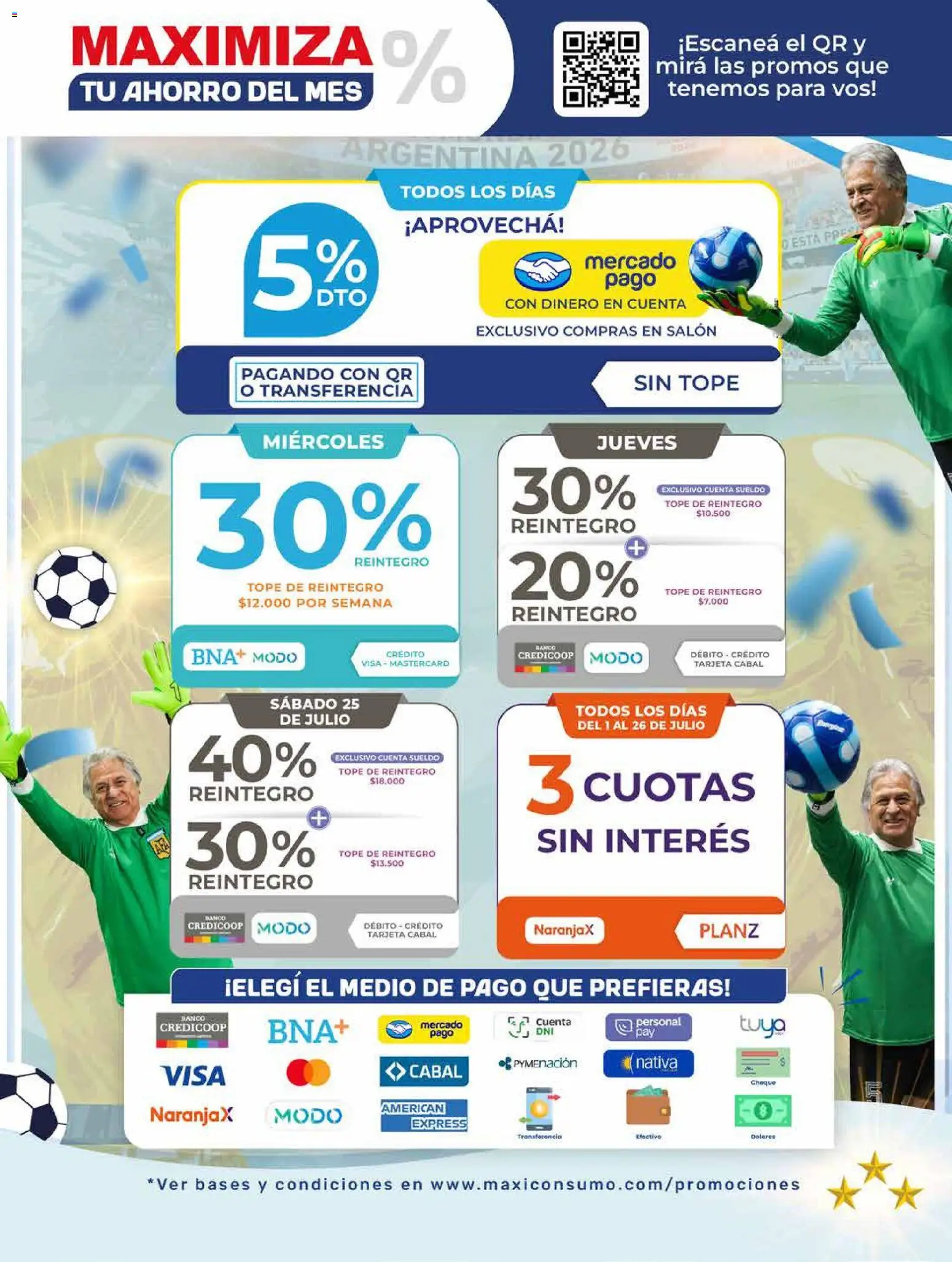 Vista previa del folleto de la tienda Maxiconsumo válido desde el 20/07/2026 