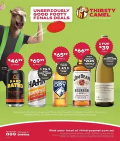 Preview of catalogue Unseriously Good Footy Finals Deals from shop Deals valid 14/09/2026