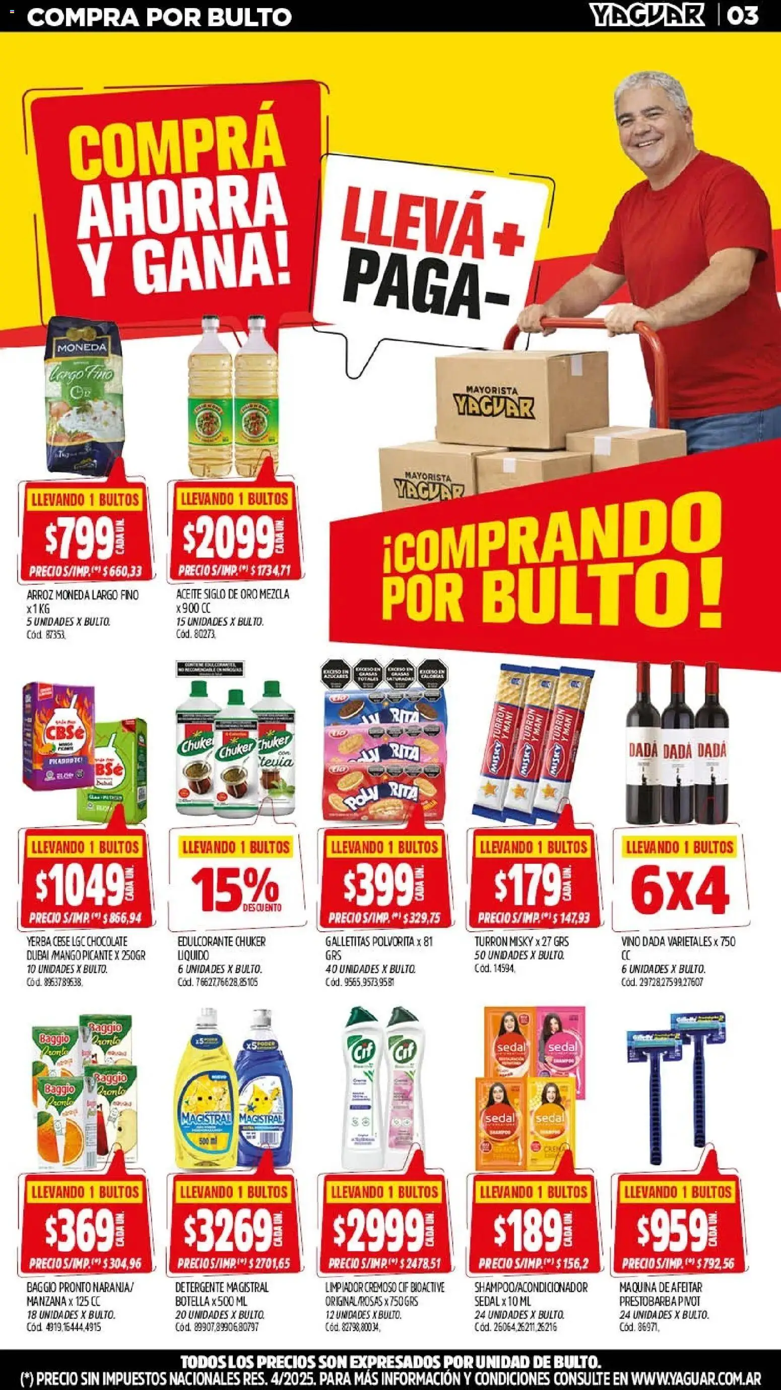 Vista previa del folleto de la tienda Yaguar válido desde el 10/08/2026 