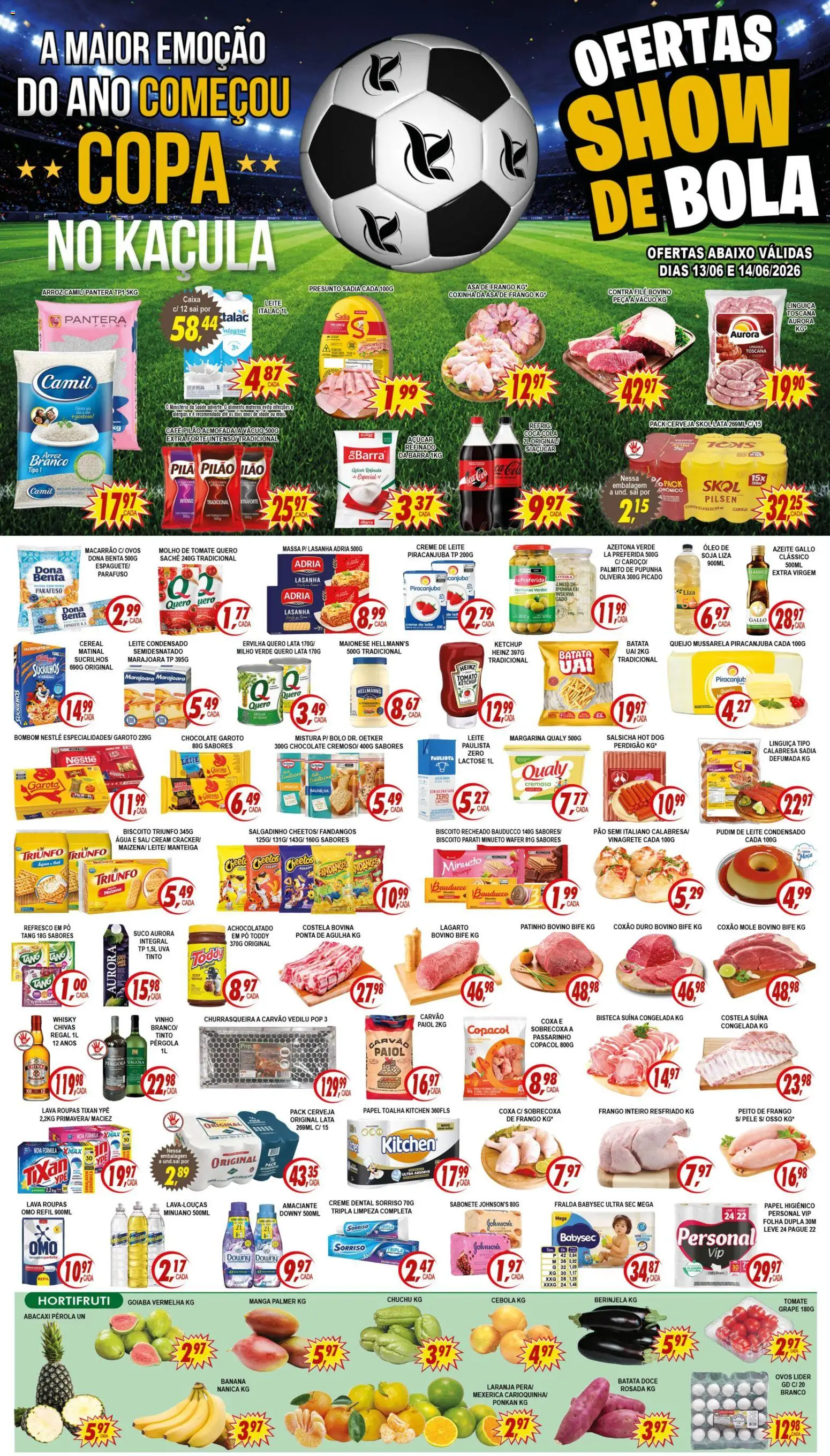 Pré-Visualização do folheto "Kaçula - Ofertas da semana" da loja Kaçula válido a partir de 13/06/2026