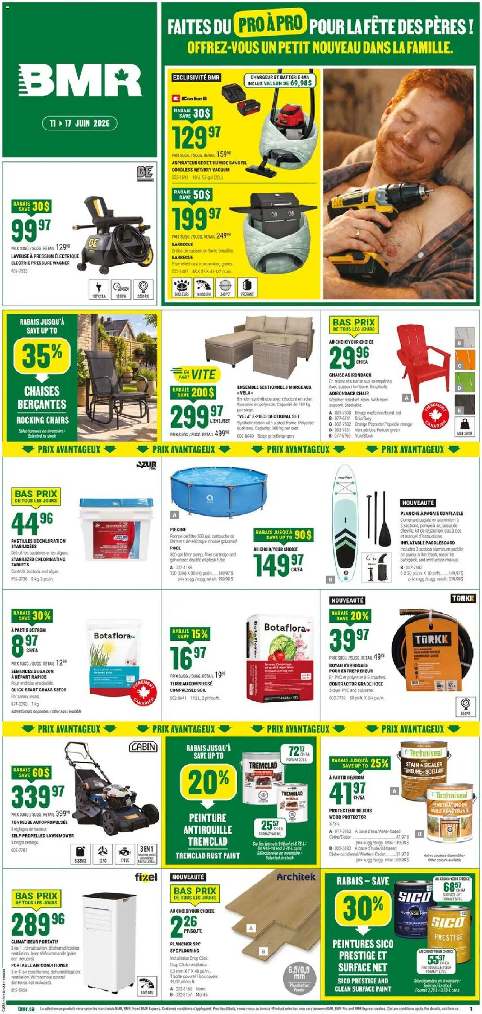 Preview of leaflet BMR weekly flyer / circulaire from shop BMR is valid from Jun 11, 2026