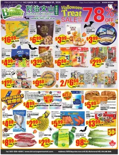 Preview of leaflet Btrust Supermarket weekly flyer - Richmond Hill from shop Btrust Supermarket is valid from Oct 30, 2026