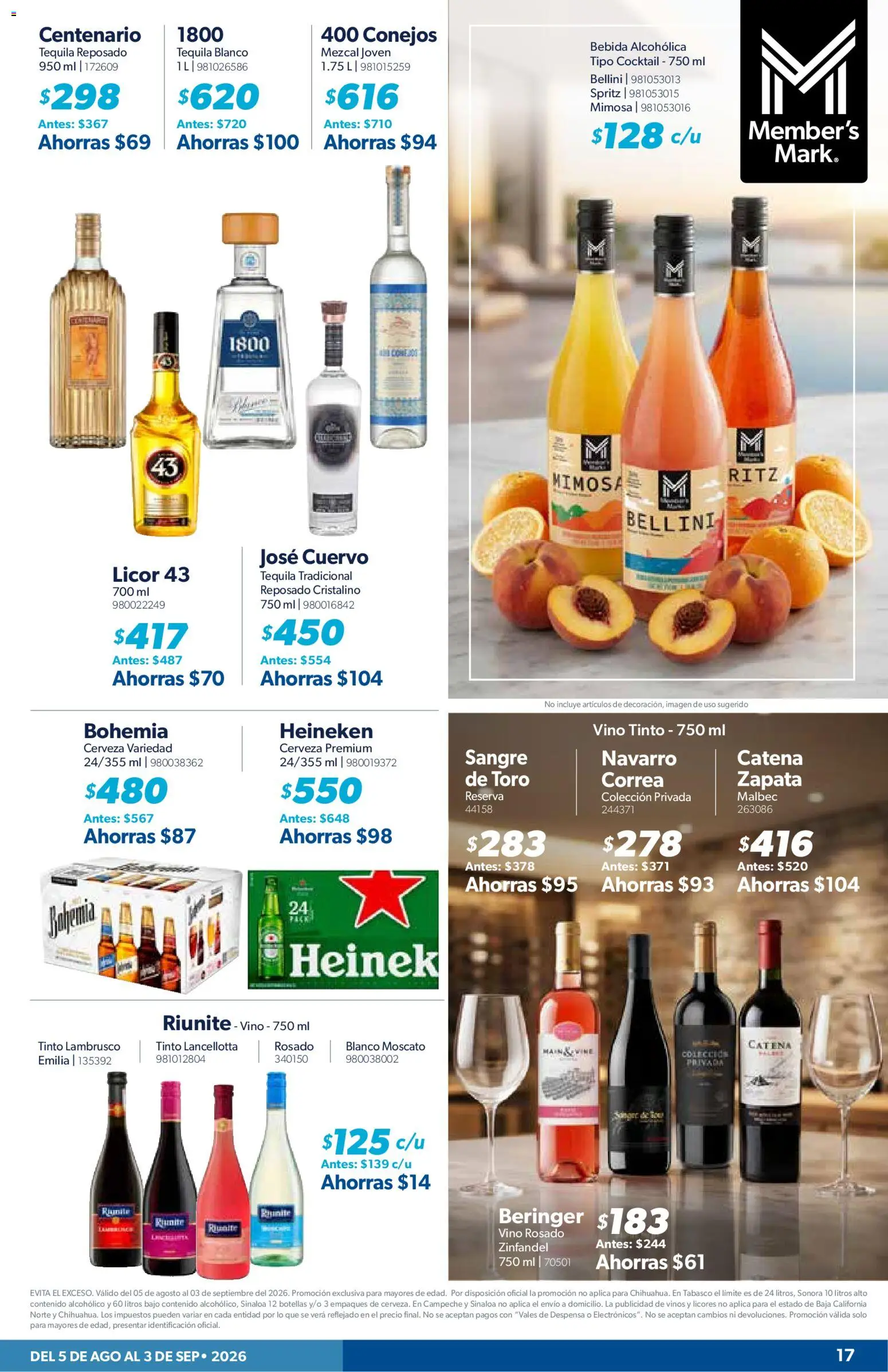 Vista previa las ofertas de la tienda Sam's Club - Sam's Club catálogo desde el 05/08/2026 
