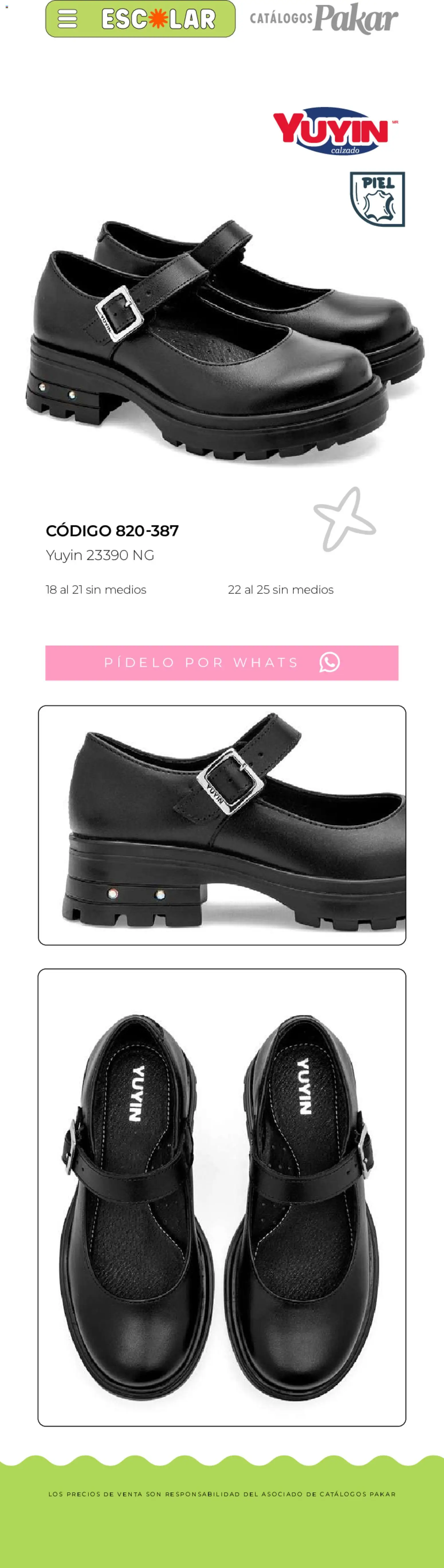 Vista previa las ofertas de la tienda SC Pakar - SC Pakar catálogo Escolar desde el 09/07/2026 