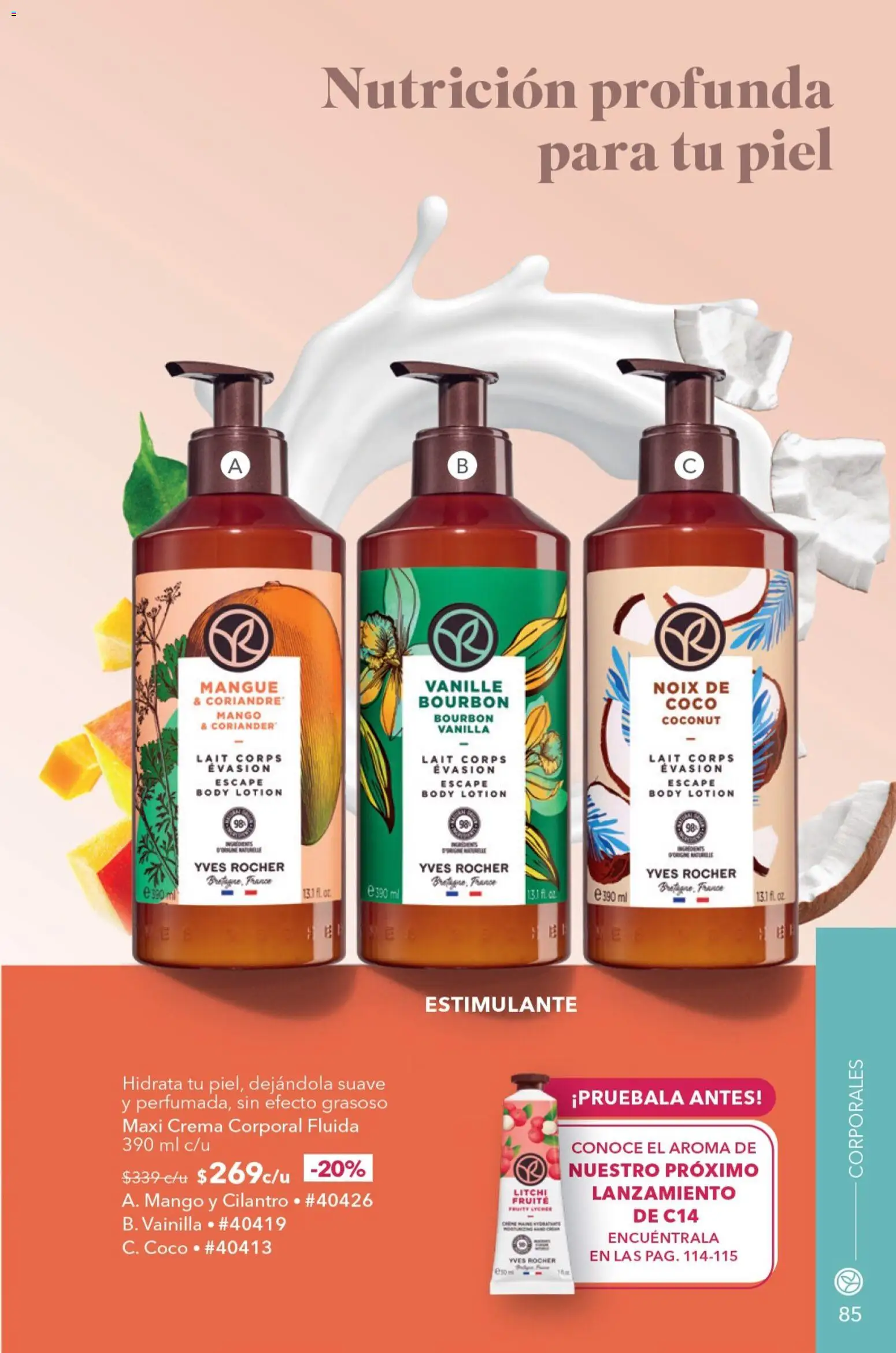 Vista previa las ofertas de la tienda Yves Rocher - Yves Rocher campaña 13 2026 desde el 15/09/2026 