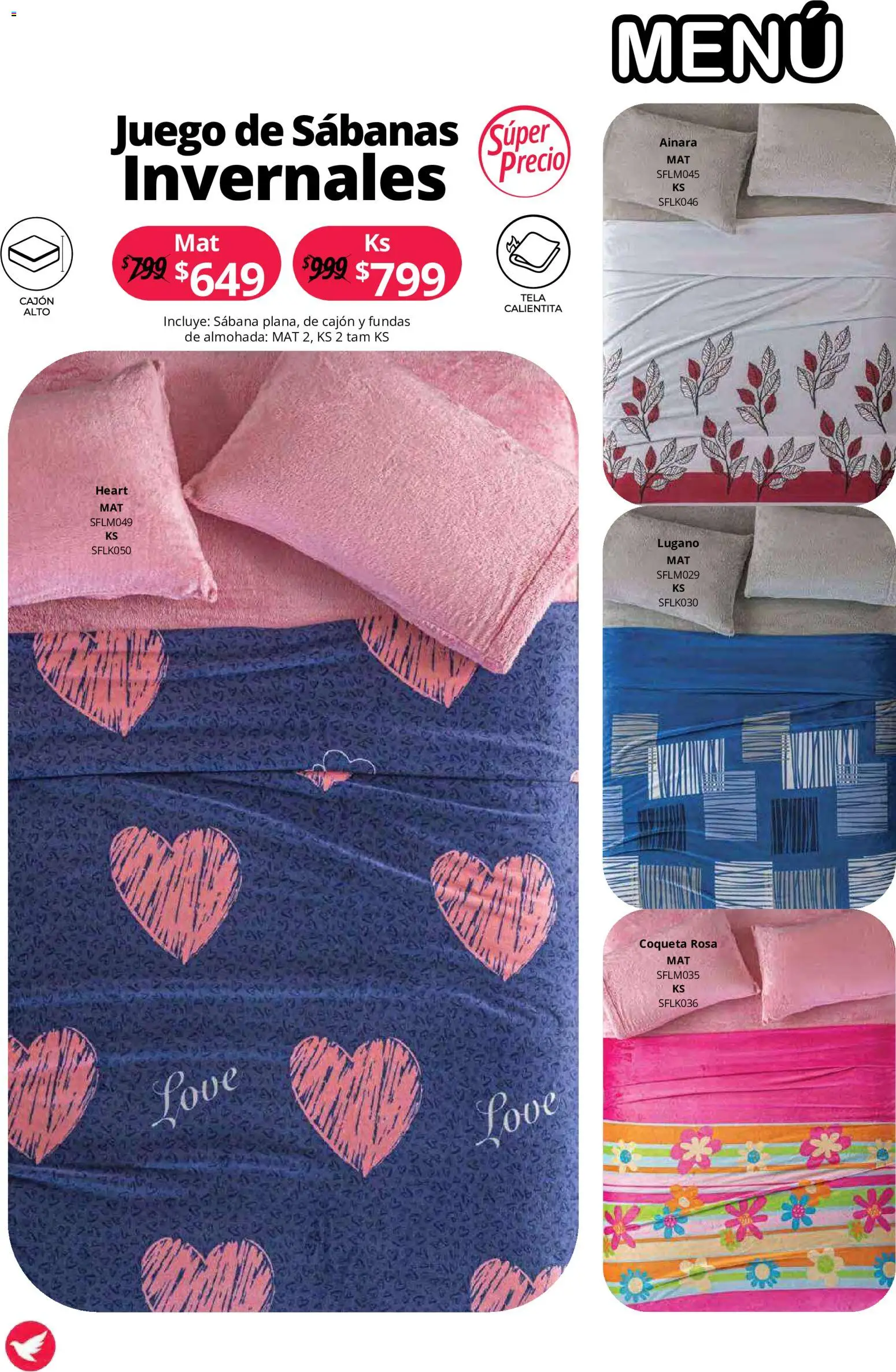Vista previa las ofertas de la tienda Colchas Concord - Colchas Concord catálogo desde el 15/10/2026 