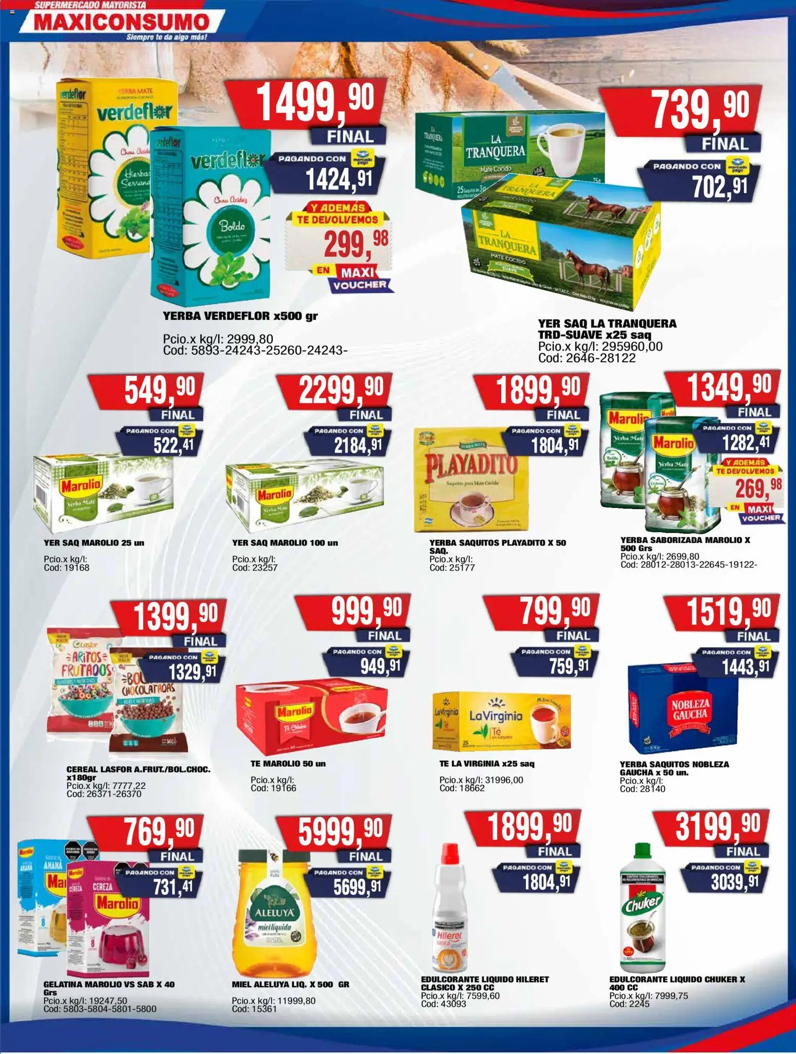 Vista previa del folleto de la tienda Maxiconsumo válido desde el 28/09/2026 