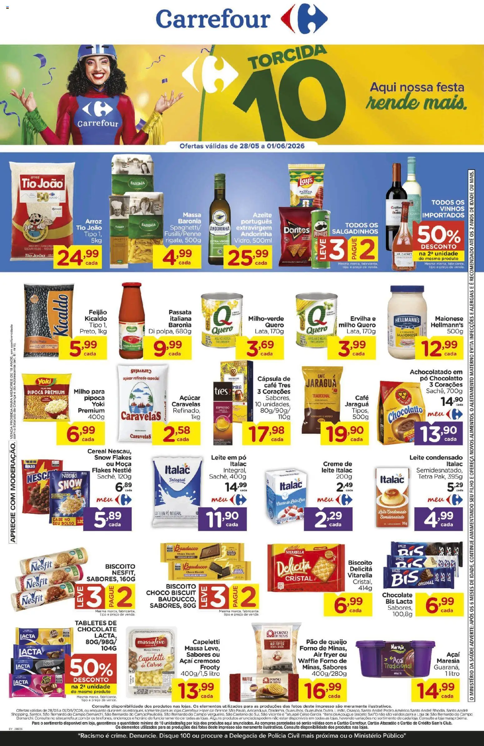 Pré-Visualização do folheto "Carrefour - Ofertas da semana" da loja Carrefour válido a partir de 28/05/2026