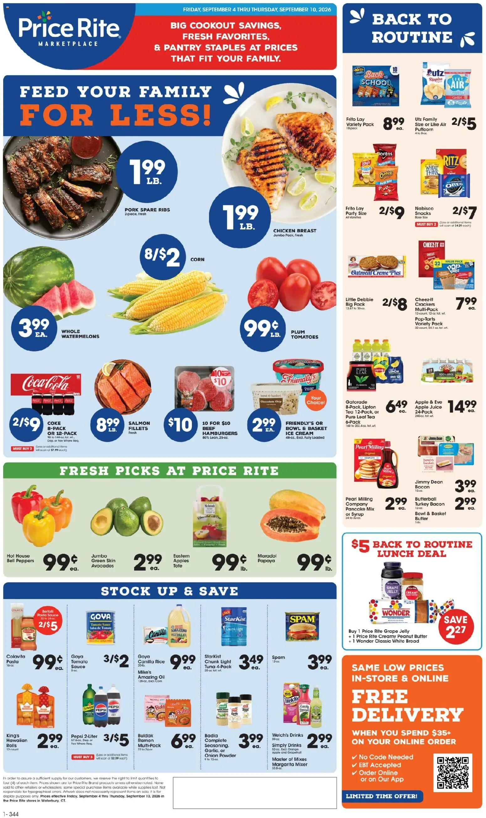 Ad Preview of Price Rite Price Rite Weekly Ad from 09/04/2026