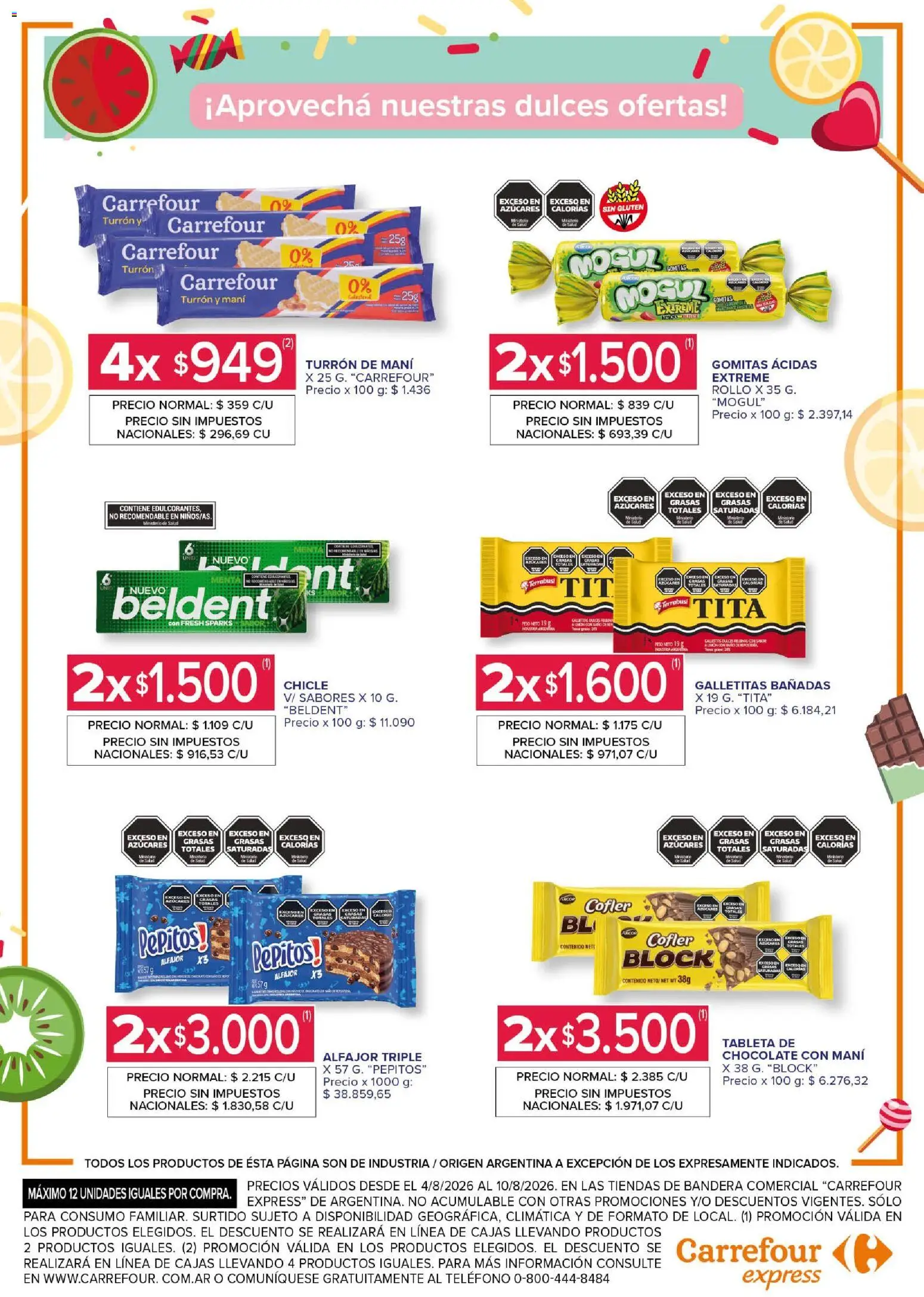 Vista previa del folleto de la tienda Carrefour Express válido desde el 04/08/2026 