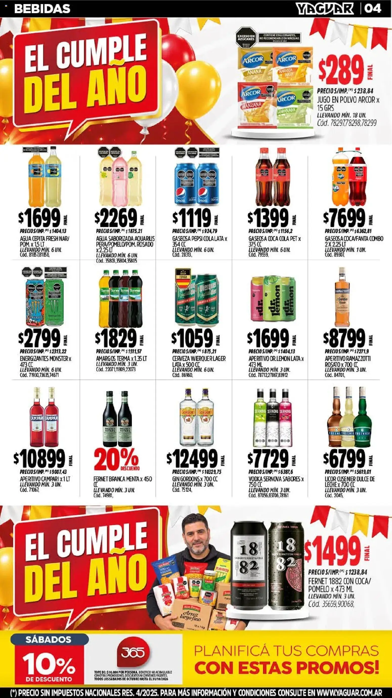 Vista previa del folleto de la tienda Yaguar válido desde el 26/10/2026 