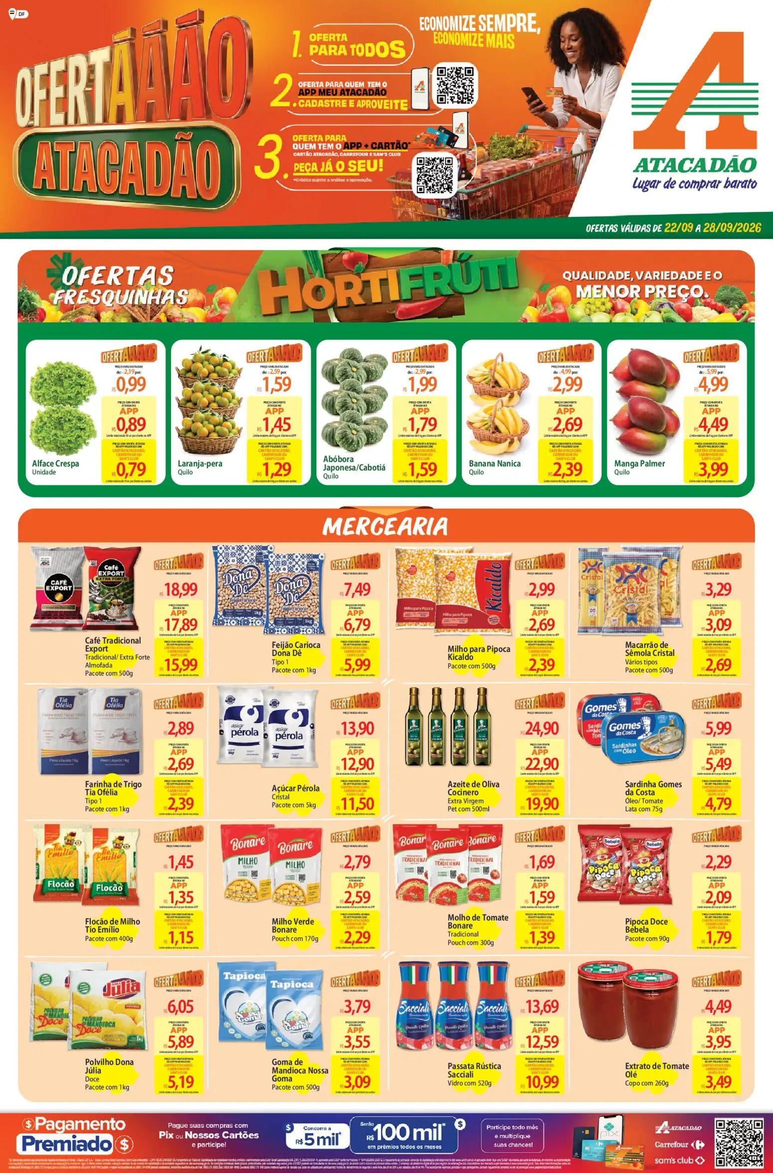 Pré-Visualização do folheto "Atacadão ofertas - DF" da loja Atacadão válido a partir de 22/09/2026