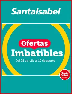 Folleto de la tienda Santa Isabel válido desde el 27.07.2026 