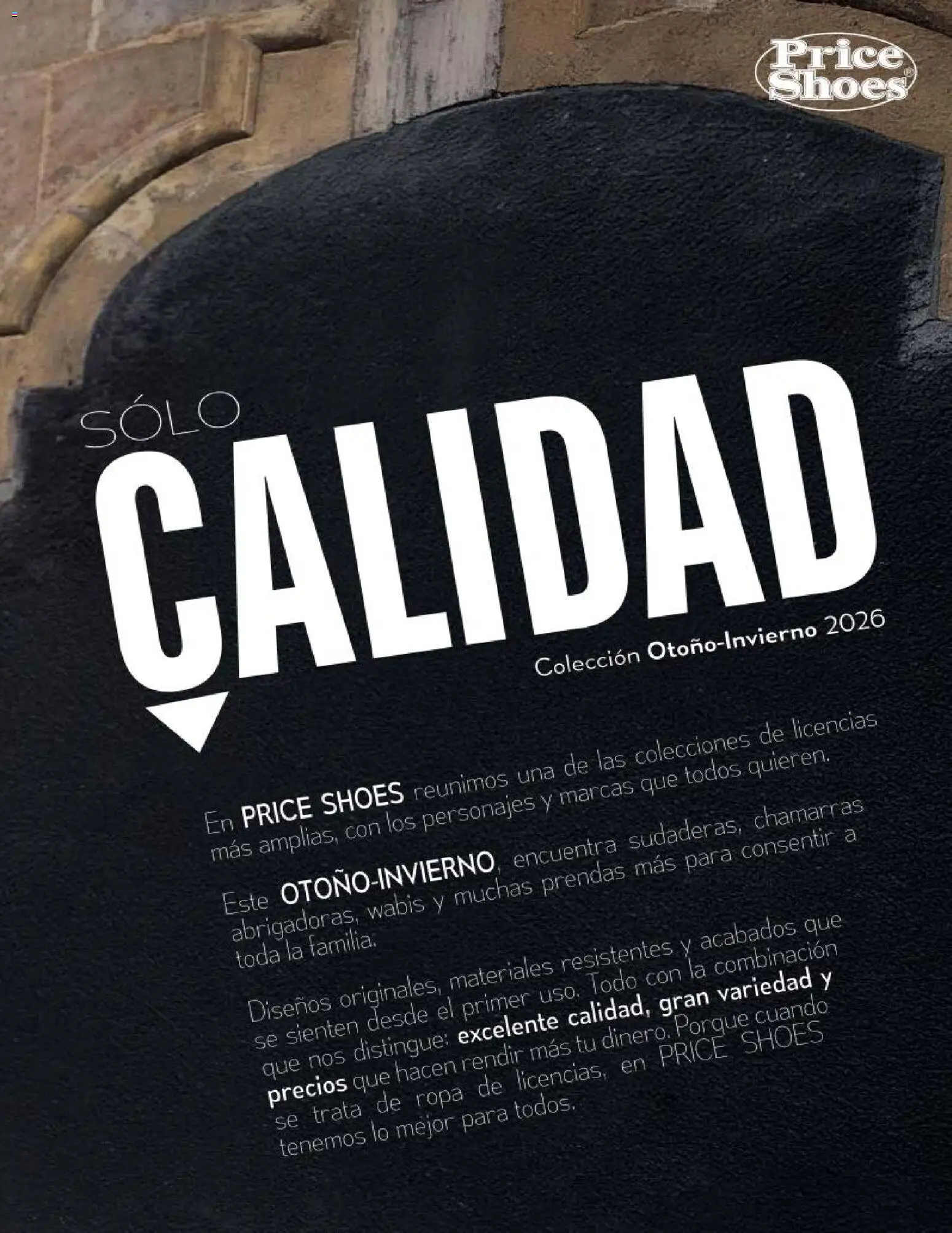 Vista previa las ofertas de la tienda Price Shoes - Price Shoes catálogo Licencias desde el 05/09/2026 