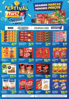 Pré-Visualização do folheto "Fort Atacadista ofertas Nestlé" da loja Fort Atacadista válido a partir de 01/05/2026