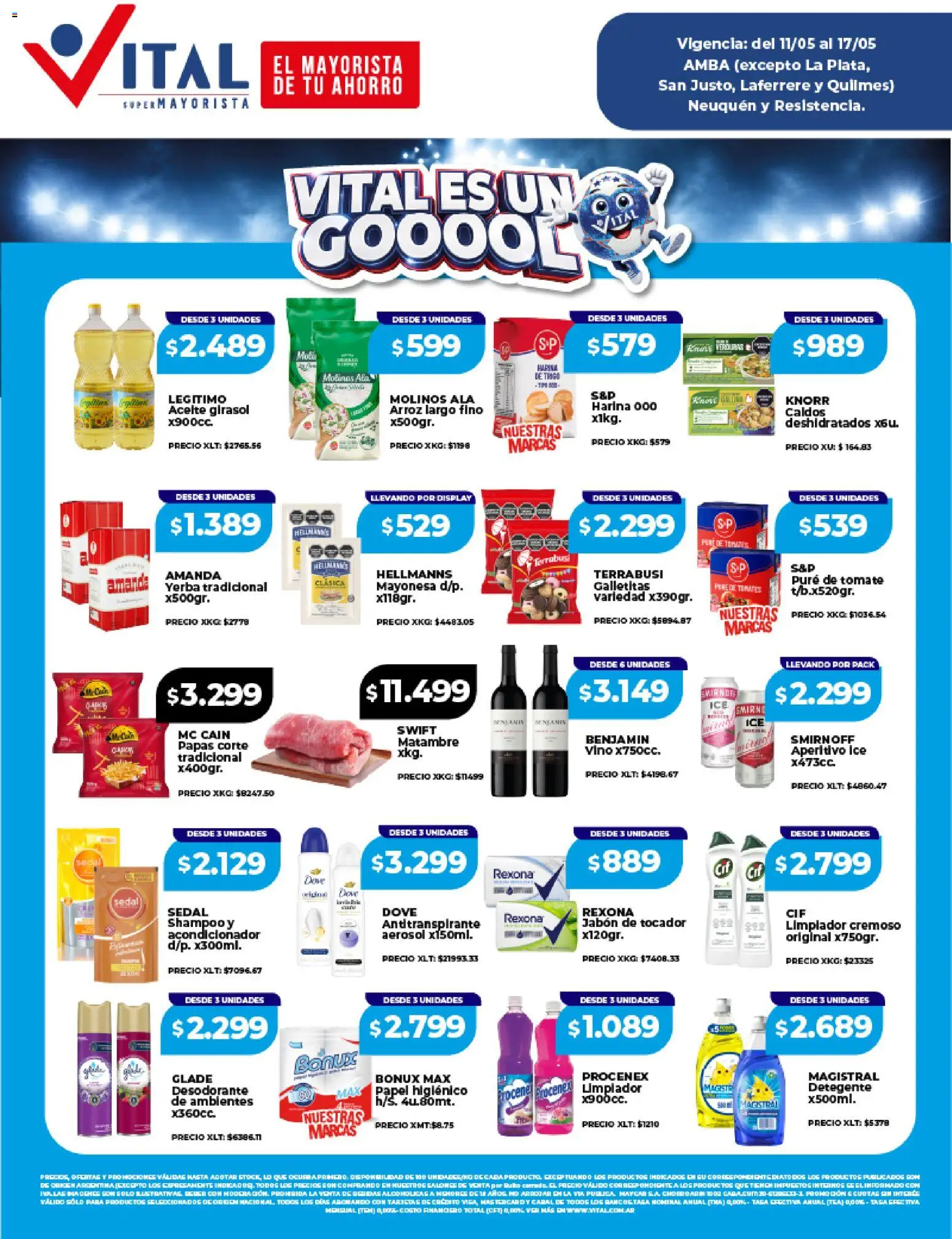 Vista previa del folleto de la tienda Vital válido desde el 11/05/2026 