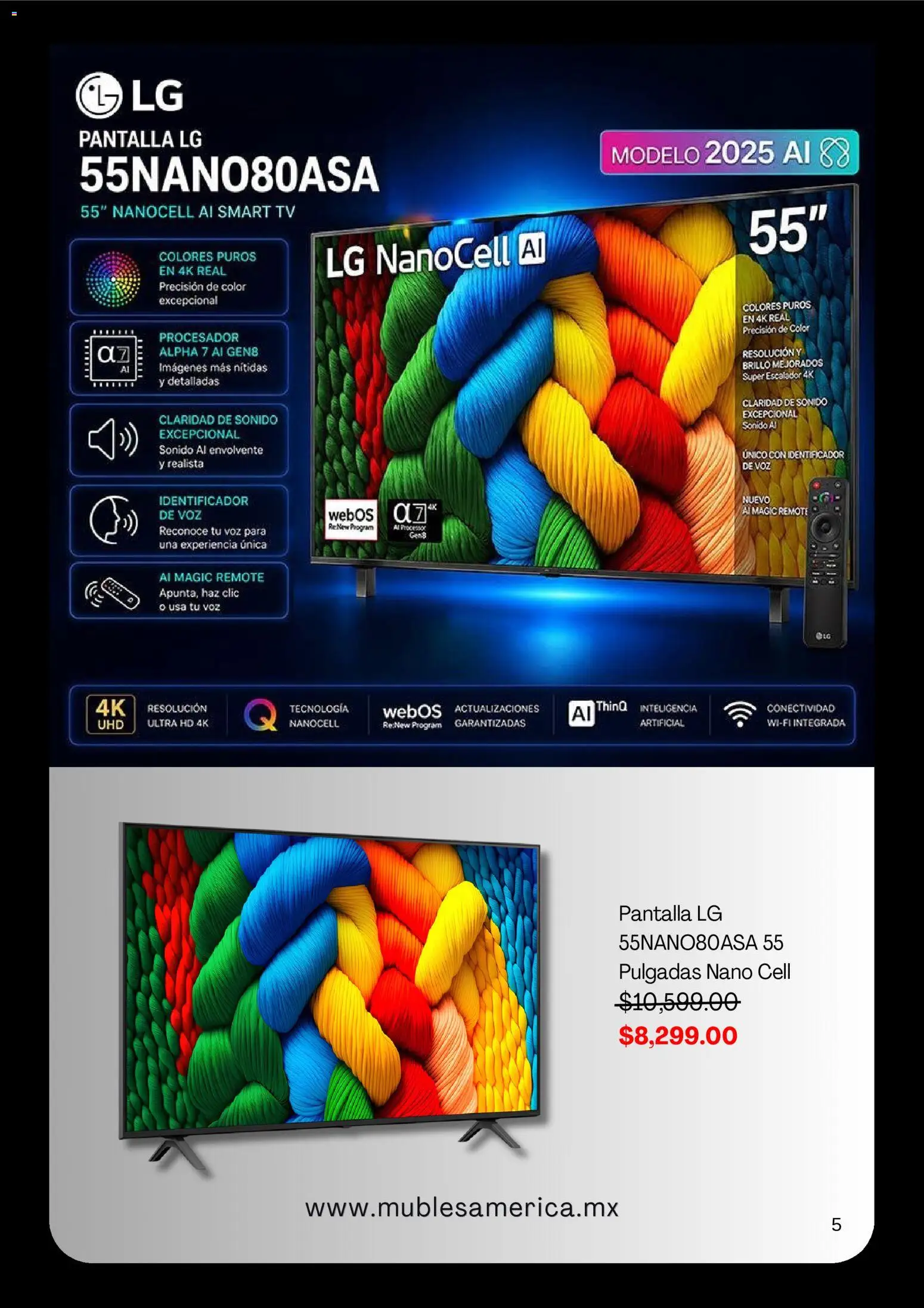 Vista previa las ofertas de la tienda Muebles America - Muebles America catálogo desde el 24/08/2026 