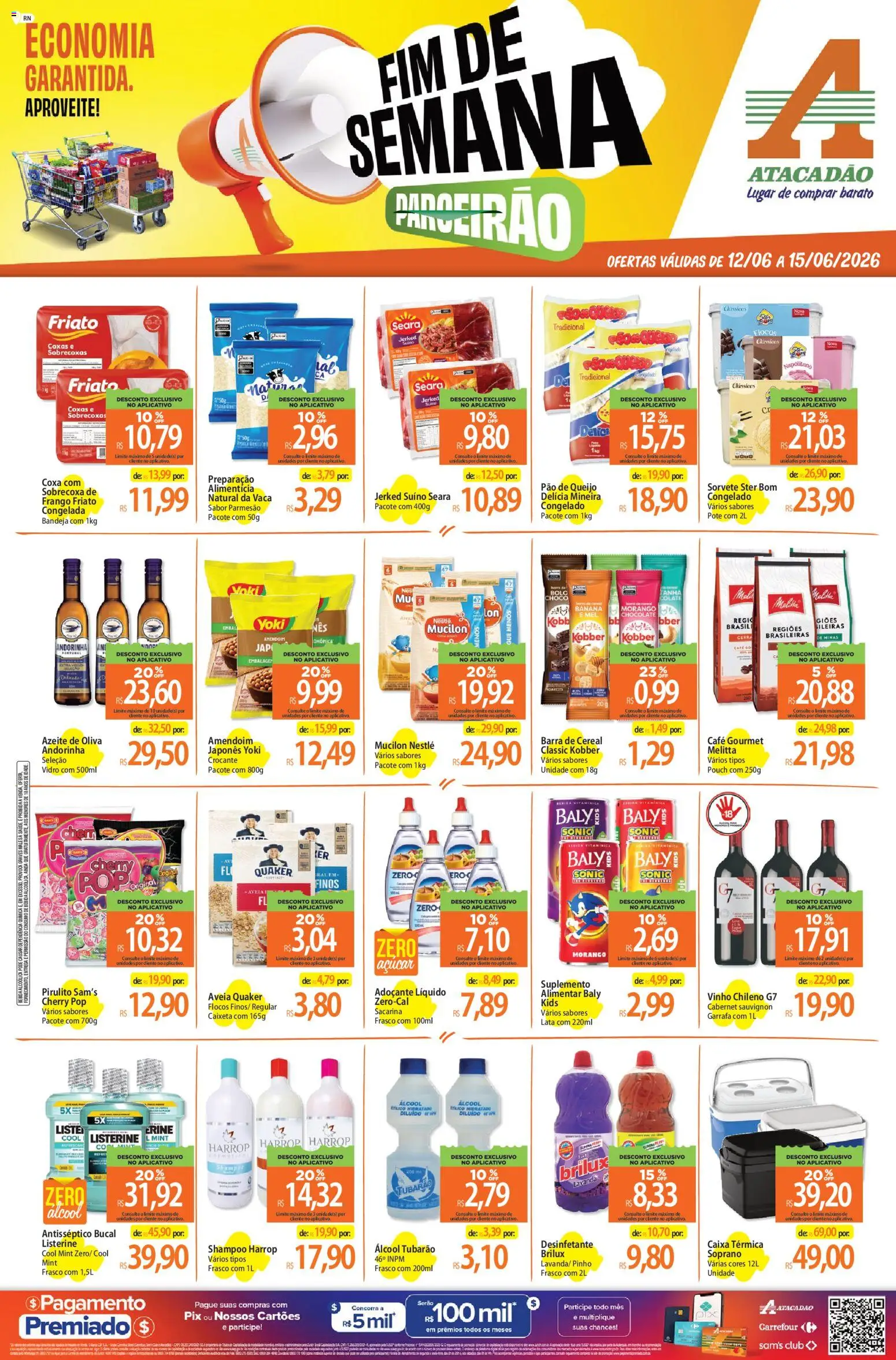 Pré-Visualização do folheto "Atacadão ofertas - RN" da loja Atacadão válido a partir de 12/06/2026