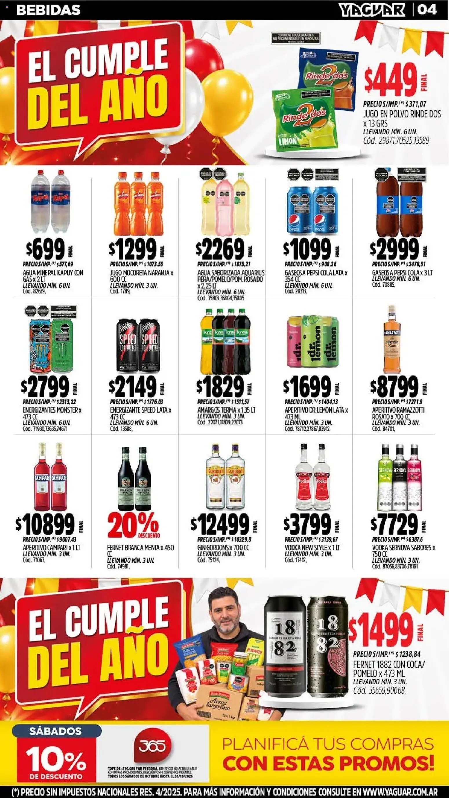 Vista previa del folleto de la tienda Yaguar válido desde el 26/10/2026 