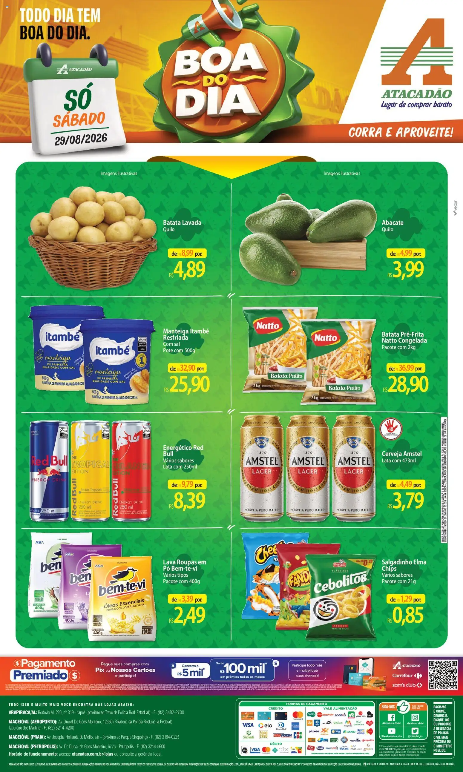Pré-Visualização do folheto "Atacadão ofertas - AL" da loja Atacadão válido a partir de 29/08/2026