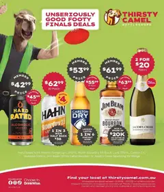 Preview of catalogue Unseriously Good Footy Finals Deals from shop Deals valid 14/09/2026