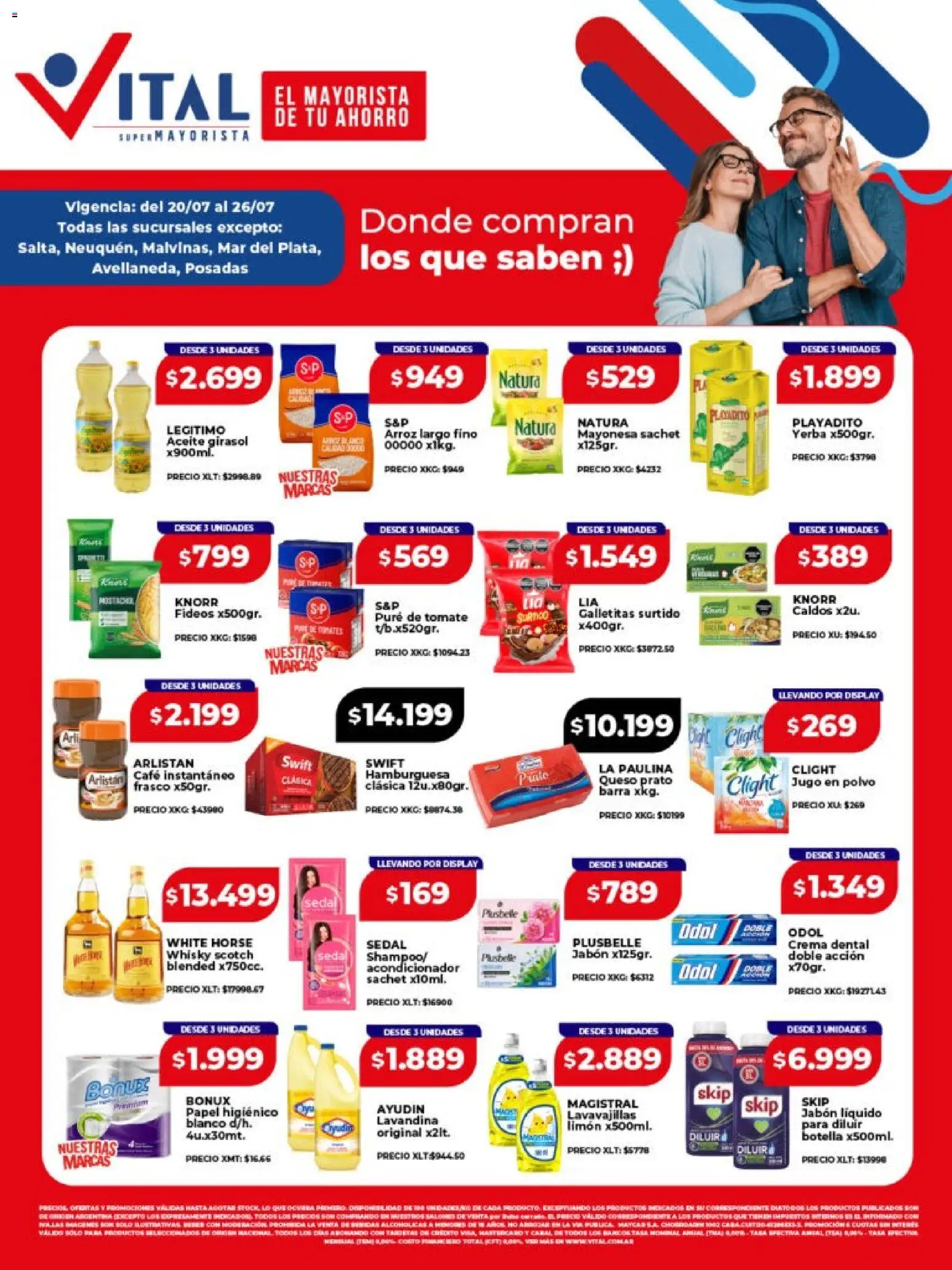Vista previa del folleto de la tienda Vital válido desde el 20/07/2026 