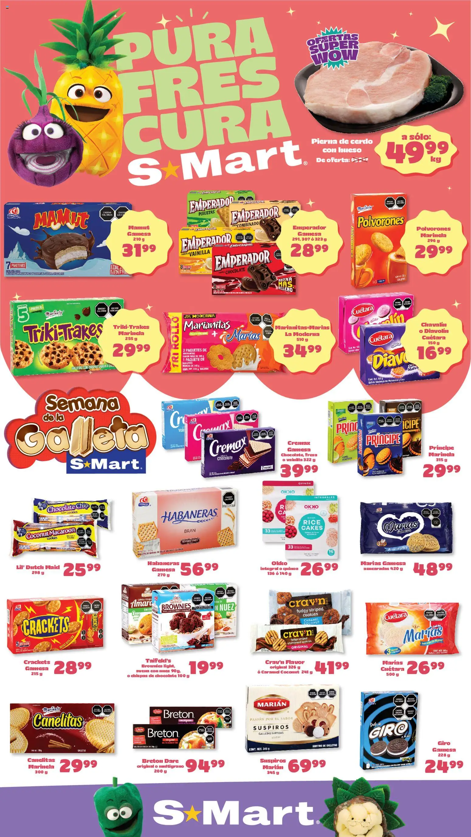 Vista previa las ofertas de la tienda S-Mart - S-Mart folleto Ofertas de feria Matamoros desde el 12/05/2026 