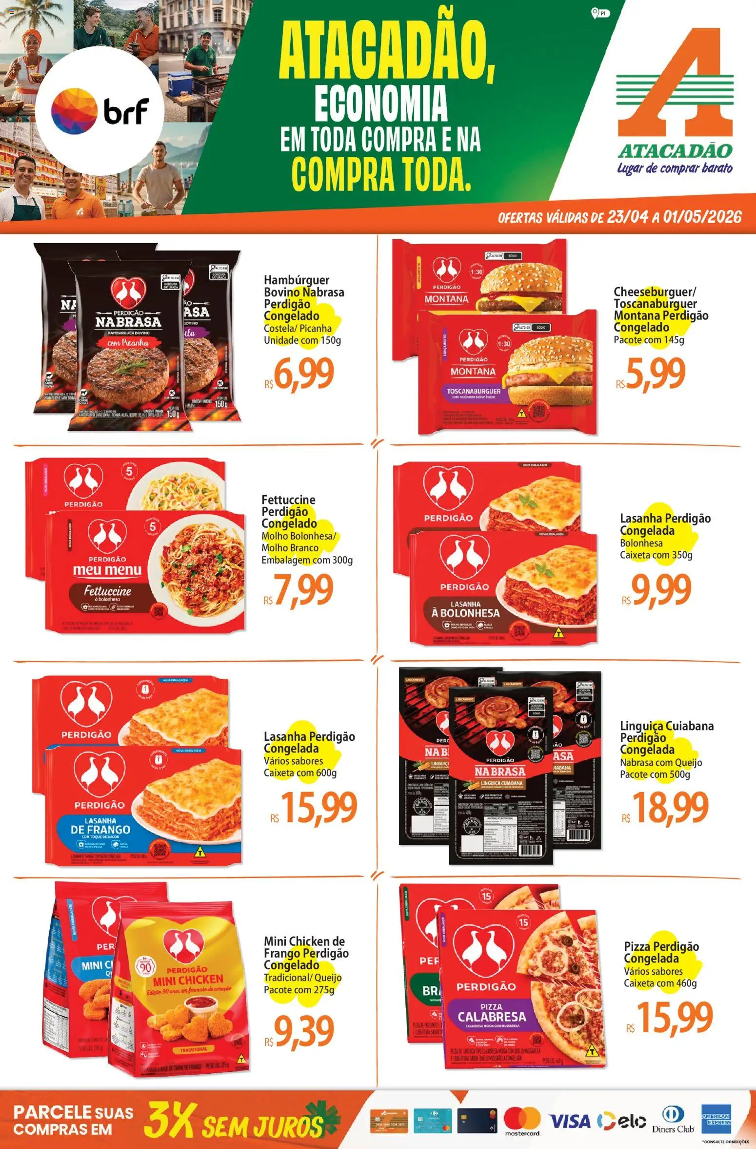 Pré-Visualização do folheto "Atacadão ofertas - PI" da loja Atacadão válido a partir de 23/04/2026