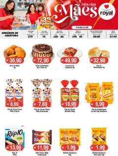 Pré-Visualização do folheto "Royal Supermercados ofertas Terça da Padaria" da loja Royal Supermercados válido a partir de 12/05/2026