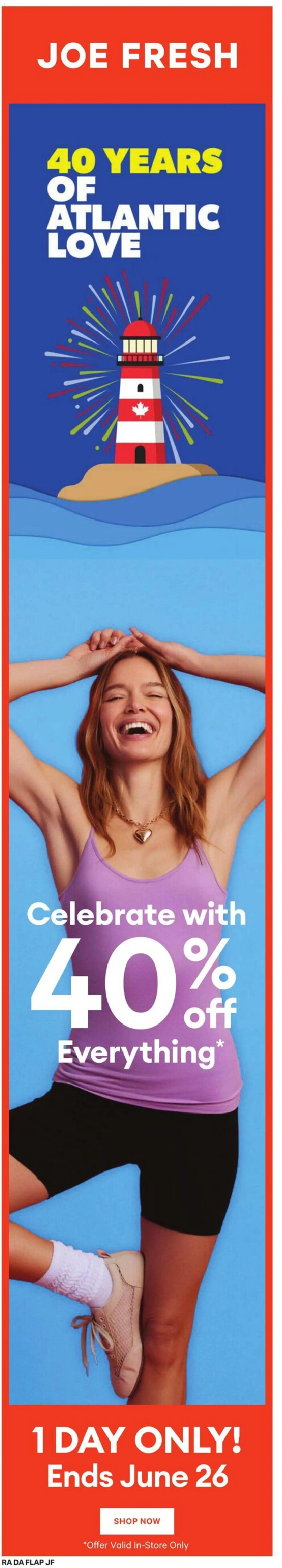 Preview of leaflet Atlantic Superstore weekly flyer / circulaire from shop Atlantic Superstore is valid from Jun 25, 2026
