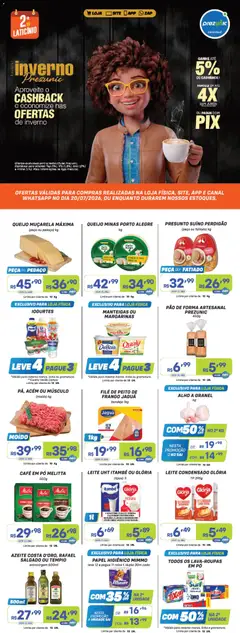 Pré-Visualização do folheto "Prezunic ofertas" da loja Prezunic válido a partir de 20/07/2026
