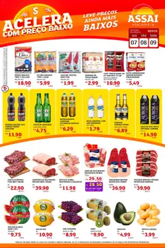 Pré-Visualização do folheto "Assaí Atacadista ofertas - MT" da loja Assaí Atacadista válido a partir de 07/08/2026