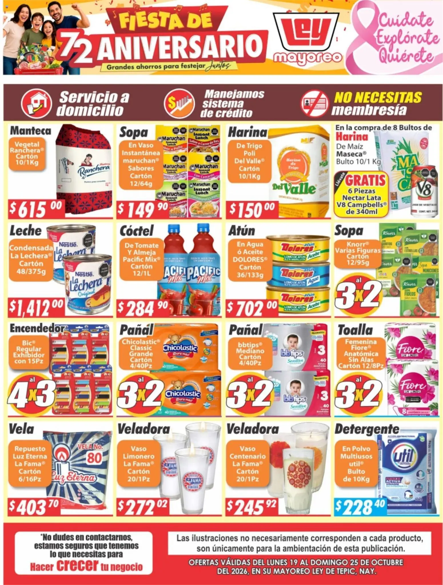 Vista previa las ofertas de la tienda Casa Ley - Casa Ley folleto Tepic desde el 19/10/2026 