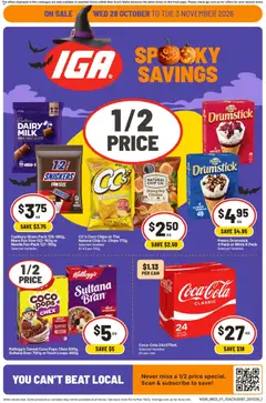 Preview of catalogue IGA ACT catalogue from shop IGA valid 28/10/2026