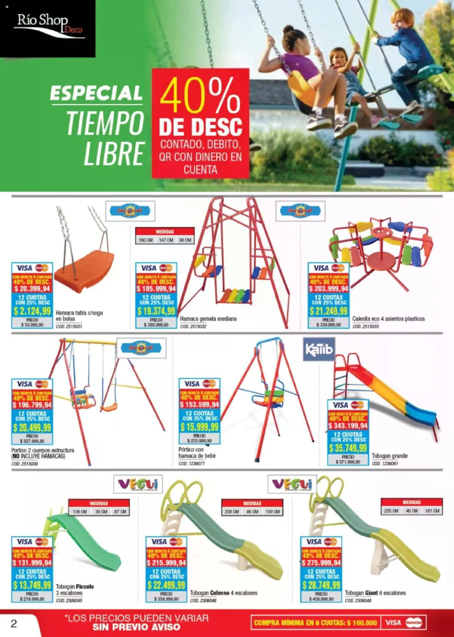 Vista previa del folleto de la tienda Río Shop Deco válido desde el 01/08/2026 