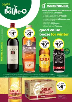 Preview of catalogue The Bottle-O catalogue Maryborough from shop The Bottle-O valid 12/07/2026