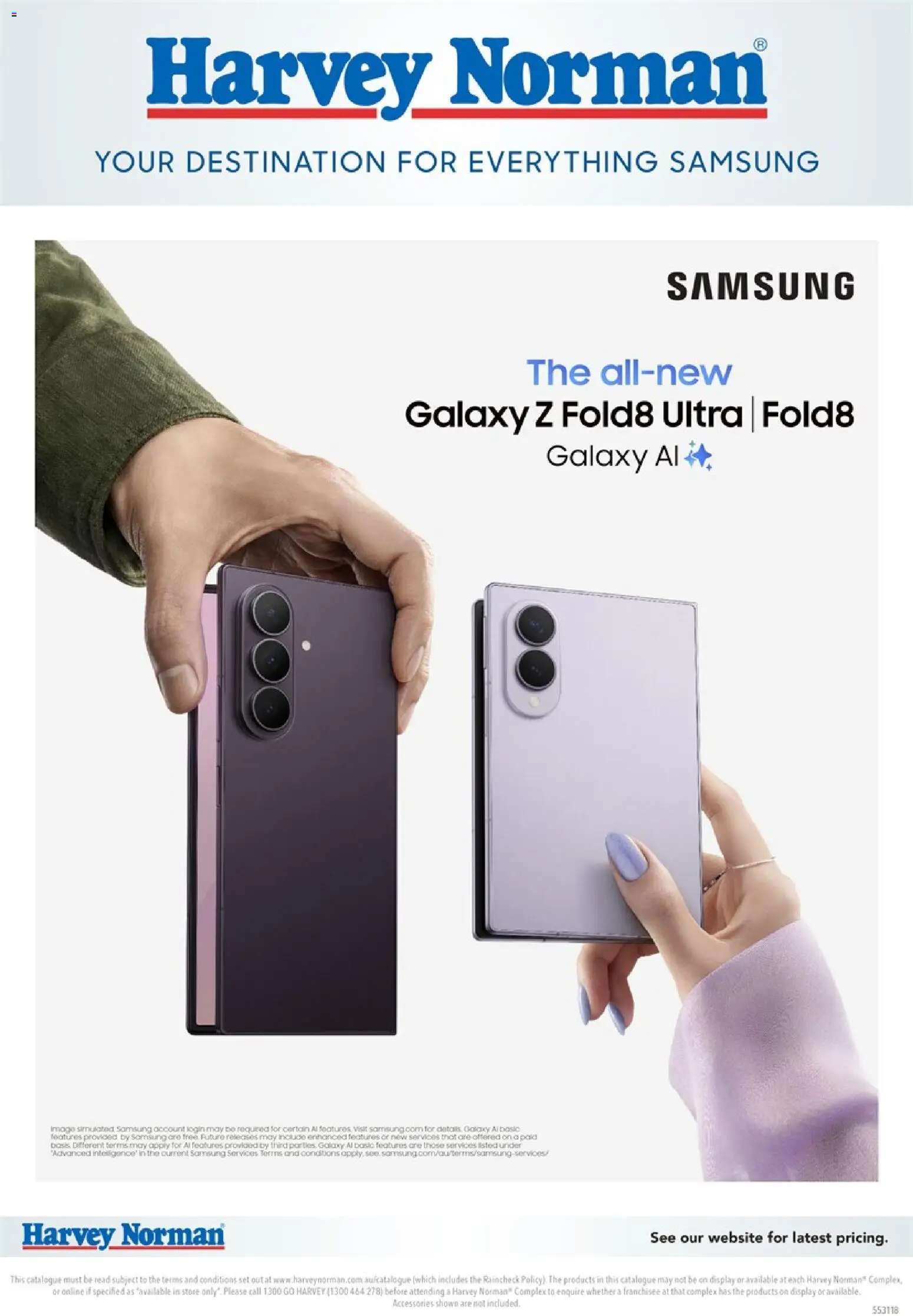 Preview of catalogue Harvey Norman Samsung Pre-Order 2026’ from shop Harvey Norman valid 28/07/2026