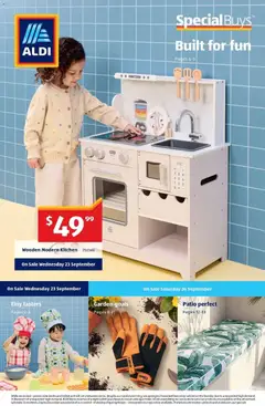 Preview of catalogue ALDI Special Buys SA from shop Aldi valid 23/09/2026