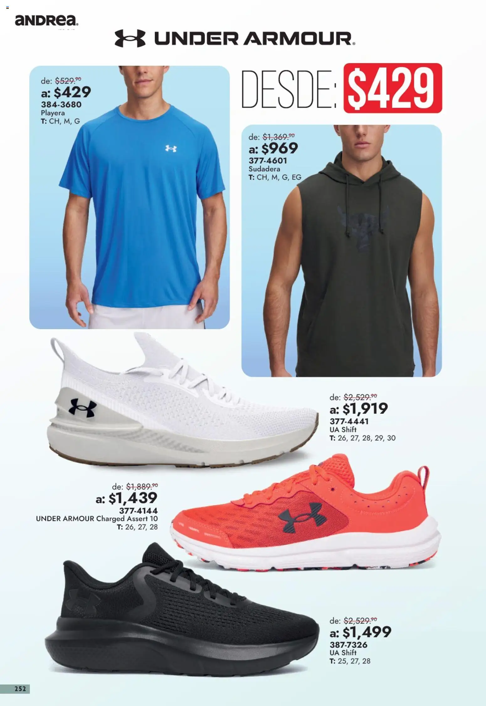 Vista previa las ofertas de la tienda Andrea - Andrea catálogo Outlet desde el 13/09/2026 
